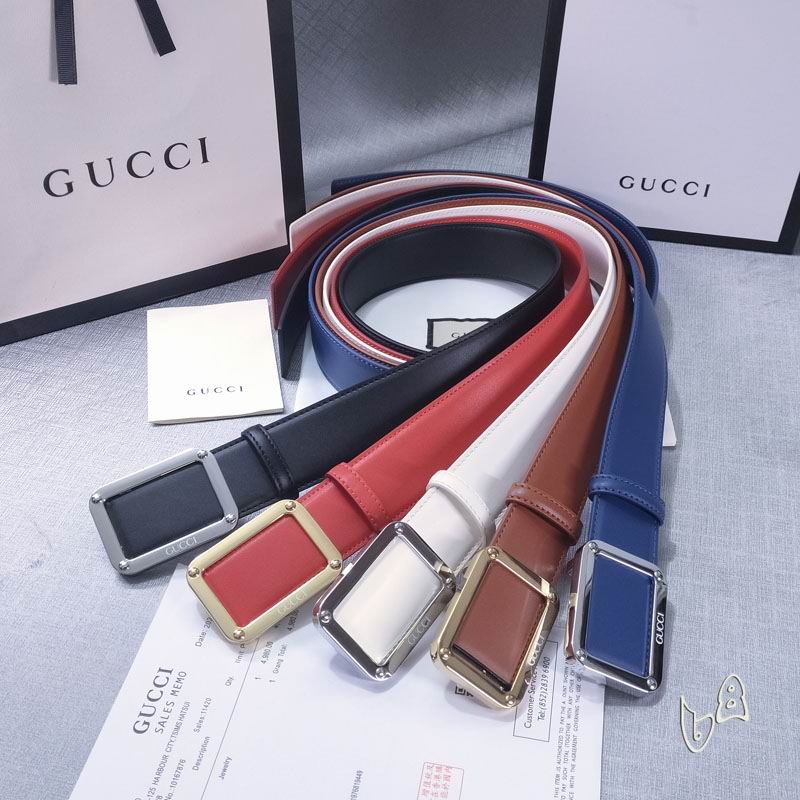 Gucci belt 38mmX80-125cm lb16